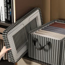 Axyaa Large Capacity Foldable Clothes Storage Box - Metal Frame Wardrobe Organizer