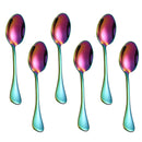 Axyaa Mini Gold Spoon Set - Stainless Steel Coffee Dessert Tea Small Spoons