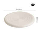 Axyaa Circular Ceramic Steak Plate | Dessert Sushi Pasta Serving Plate