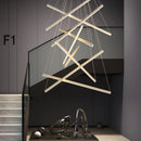 Axyaa Nordic Chandeliers Dining Room Pendant Lights Ceiling Fixture