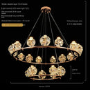 Axyaa Nordic LED Pendant Light for Stylish Indoor Bedroom & Dining Room Lighting