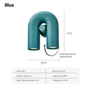 Axyaa Nordic U-shaped Water Pipe Chandelier: Rotatable LED Lighting Fixture