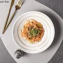 Axyaa Spiral Ceramic Bowl Set for Restaurant, Soup, Salad, Pasta, Dessert, Sushi