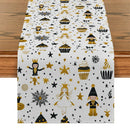 Axyaa Polka Dot Table Runner for Kitchen, Dining & Party Decor