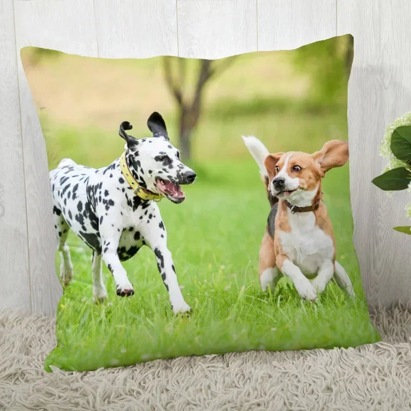 Dalmatians Pillowcase - Axyaa Modern Living Room Decoration