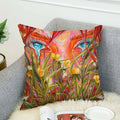 Axyaa Anime Art Pillowcase Cushion Cover 45*45 for Sofa Decor