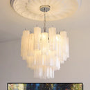 Axyaa Medieval Glass Pendant Chandelier for Dining Living Bedroom