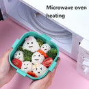 Unicorn Lunch Box For Kids by Axyaa: Cute Food Storage Container for School & Camping