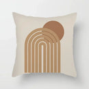 Axyaa Abstract Pattern Cushion Cover - 45*45cm Polyester Pillowcase
