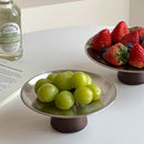 Axyaa Stainless Steel Round Storage Tray for Home and Kitchen Organization