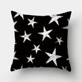 Axyaa Geometric Print Polyester Sofa Cushion Covers Home Decor Pillowcase