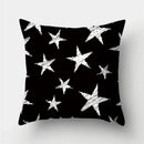 Axyaa Geometric Print Polyester Sofa Cushion Covers Home Decor Pillowcase