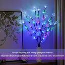 Axyaa Fiber Optic Branch Light: Battery-Powered Garden Decor, Party, Christmas, Home Lighting