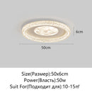 Axyaa Modern Ring LED Ceiling Light for Home Decoration and Room Lighting