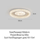 Axyaa Modern Ring Ceiling Lamp for Home Decoration and Lighting
