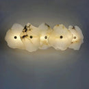 Axyaa Marble Wall Lamp: Modern Stone Light for Living Room and Hallway