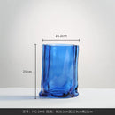 Axyaa Glass Hydroponic Vase for Home Decor and Flowers
