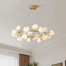 Axyaa Modern Indoor Pendant Chandelier LED Ceiling Light for Dining Room