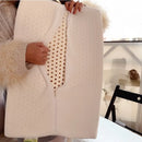 Axyaa Natural Latex Pillow - Cervical Spine Support & Massage Curve