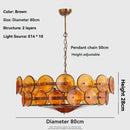 Axyaa Murano Glass Chandeliers: Luxury LED Pendant Lights for Elegant Decor