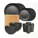 Axyaa Unbreakable Plastic Dinnerware Sets - Durable, Lightweight, Perfect for Daily Use