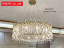 Axyaa Nordic Luxury Crystal Pendant Chandelier LED Kitchen Living Room Bedroom Light