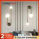 Axyaa Flute Glass Vanity Light Sconce Wall Fixture for Bathroom Bedroom Hallway