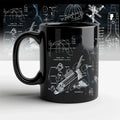Aerospace Shuttle Fighter Rocket Tank Tea Cup - Axyaa Branded Enthusiasts Gift