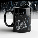 Aerospace Shuttle Fighter Rocket Tank Tea Cup - Axyaa Branded Enthusiasts Gift