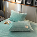 Axyaa Winter Magic Velvet Pillowcase - Warm & Cozy Home Decoration