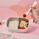Axyaa Rabbit Design Stainless Steel Lunch Box, Large Capacity Bento Box