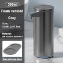 Axyaa Stainless Steel Touchless Soap Dispenser Automatic Pump Foaming Liquid