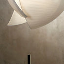 Axyaa Handmade Fabric Pendant Lamp for Living Room, Bedroom - Japanese Wabi Sabi Chandelier