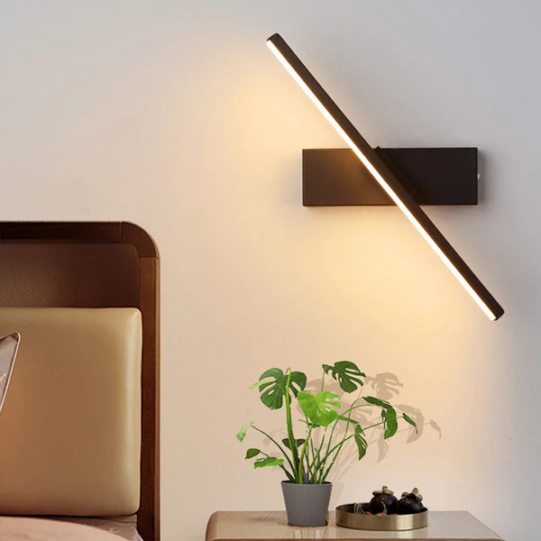 Adjustable Rotatable LED Sconce Light for Living Room Bedroom by Axyaa