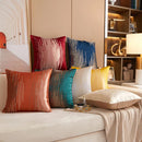 Axyaa Geometric Jacquard Square Cushion Cover 45x45 Polyester Throw Pillowcase