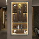 Axyaa LED Abstract Wall Decoration - Modern Home Appliance for Living Room & Bedroom