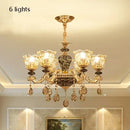Axyaa Luxury Crystals Ceiling Chandelier for Elegant Interior Decor