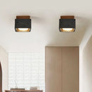 Axyaa Black Cave Stone Ceiling Light for Retro Medieval Hallway & Balcony