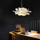 Axyaa Scandinavian Acrylic Flower Ceiling Chandelier for Kitchen Living Room Bedroom