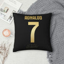Axyaa Printed Zip Decor Pillow Case for Sofa Seater, CR7 Pilllowcase