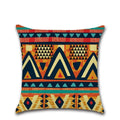 Axyaa Geometric Linen Cushion Cover 45x45cm