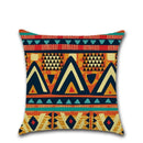 Axyaa Geometric Linen Cushion Cover 45x45cm