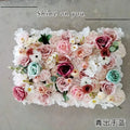 Axyaa Silk Floral Wedding Decor Petal Flower Wall Party Backdrop Display