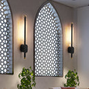 Axyaa Black Aluminium LED Wall Light 40CM for Home Decor & Ambiance