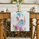 Axyaa Floral Table Runner for Kitchen Dining Decor