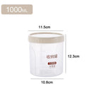 Axyaa Food Storage Can with Spoon - Moisture-proof & Leak-proof Fresh-keeping Tube