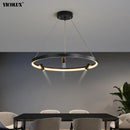 Axya Modern LED Chandelier Lights for Living Dining Bedroom Hall Pendant Lighting