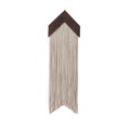 Axyaa Macrame Wall Hanging Shelf: Boho Wood Decor for Home, Bedroom, Living Room