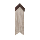 Axyaa Macrame Wall Hanging Shelf: Boho Wood Decor for Home, Bedroom, Living Room