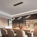 Axyaa Modern LED Pendant Light Chandeliers for Living Room and Dining Room